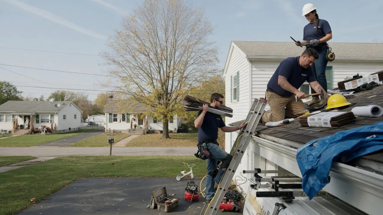 Local Roofing Contractors in Christiansburg, OH near me